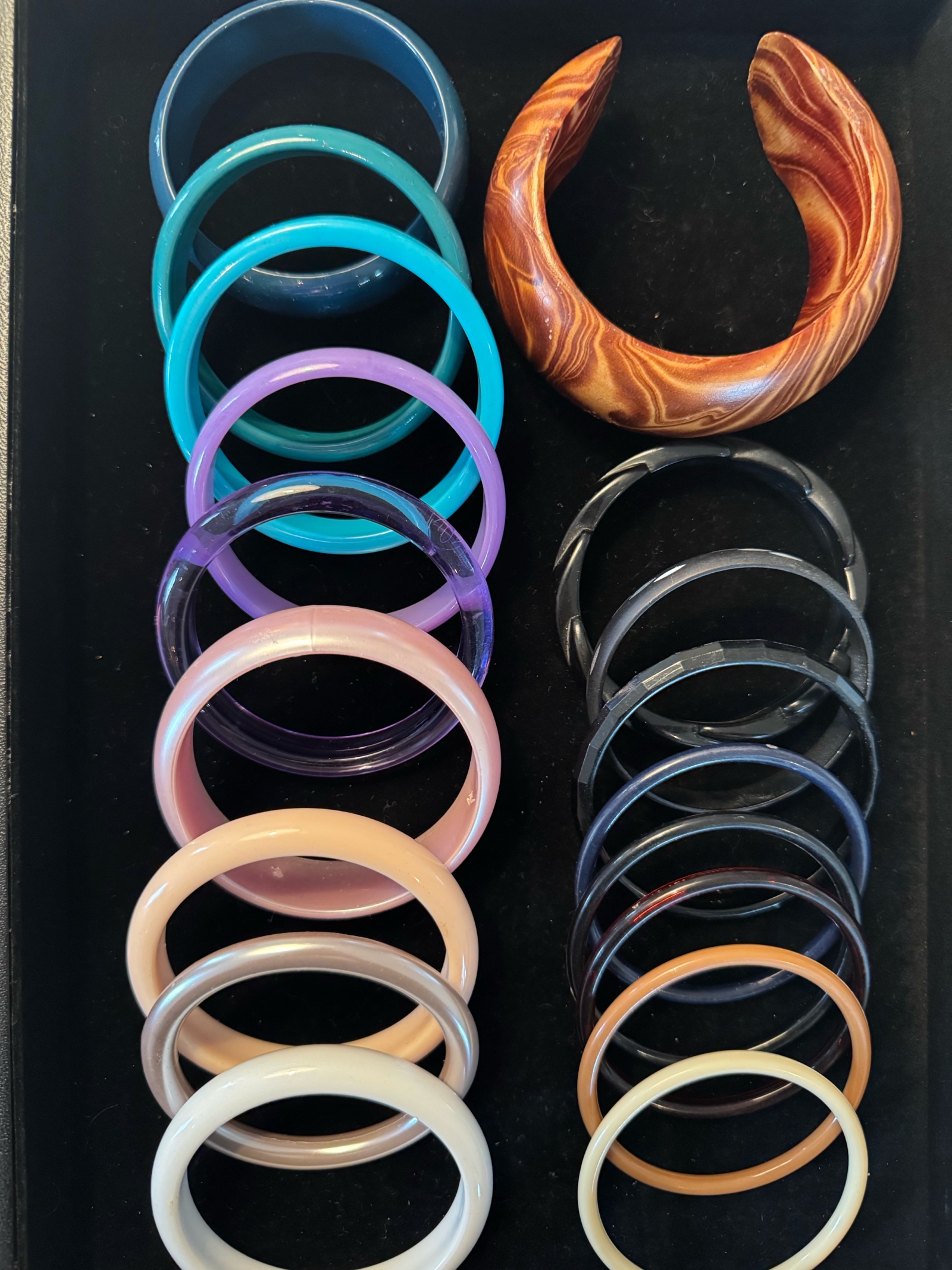 Bangle bracelets