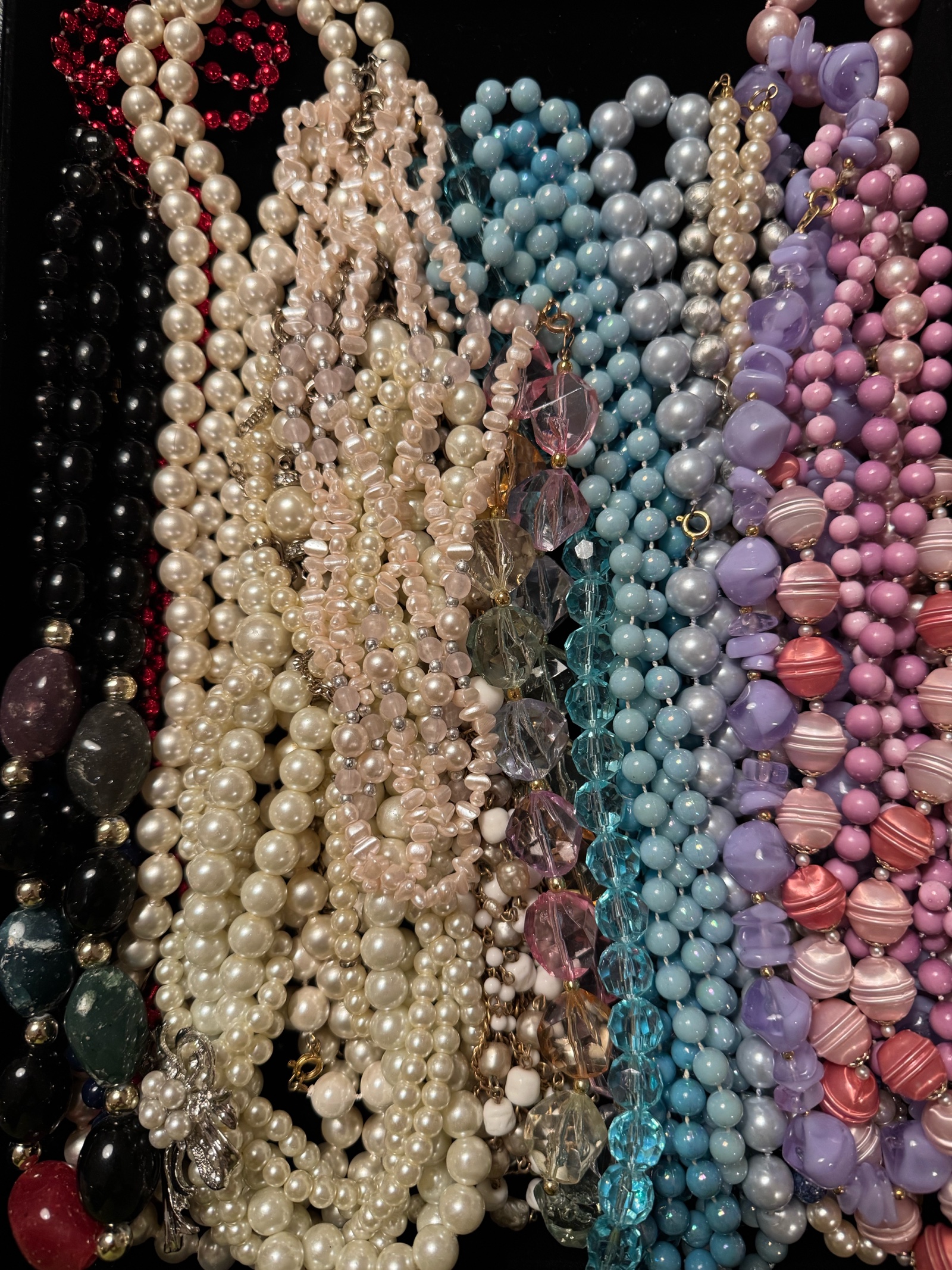 Beaded necklaces