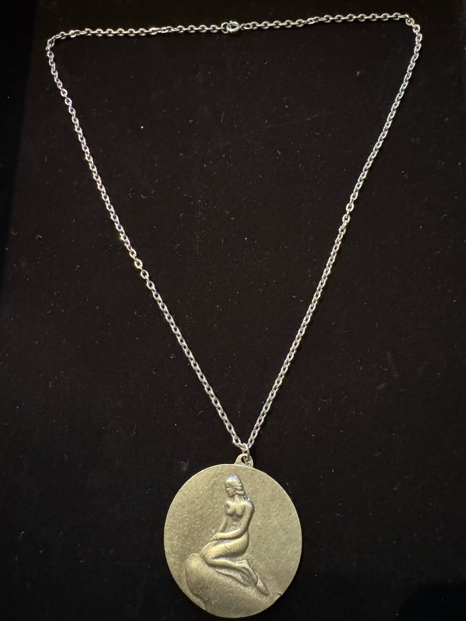 Danish little mermaid pendant