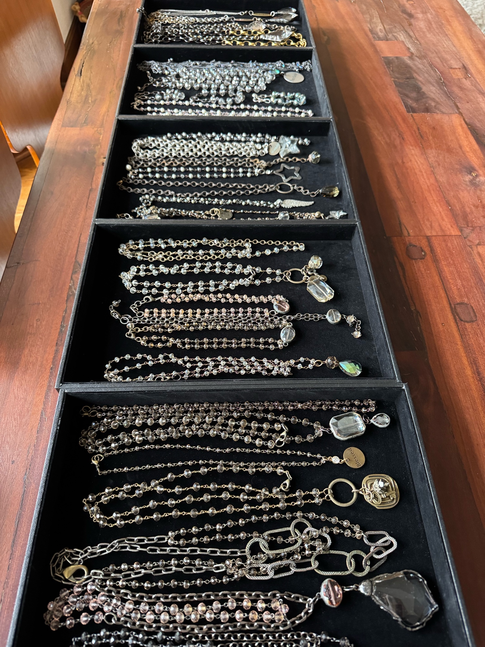 Mac and Me Chandelier Necklaces