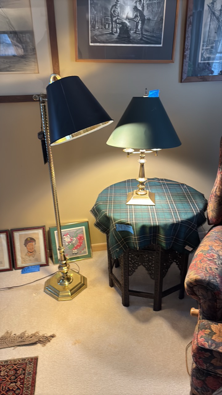 2 lamps 51 tall and 2 tall