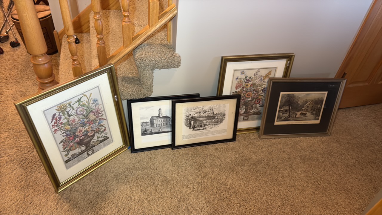5 Vintage Artwork