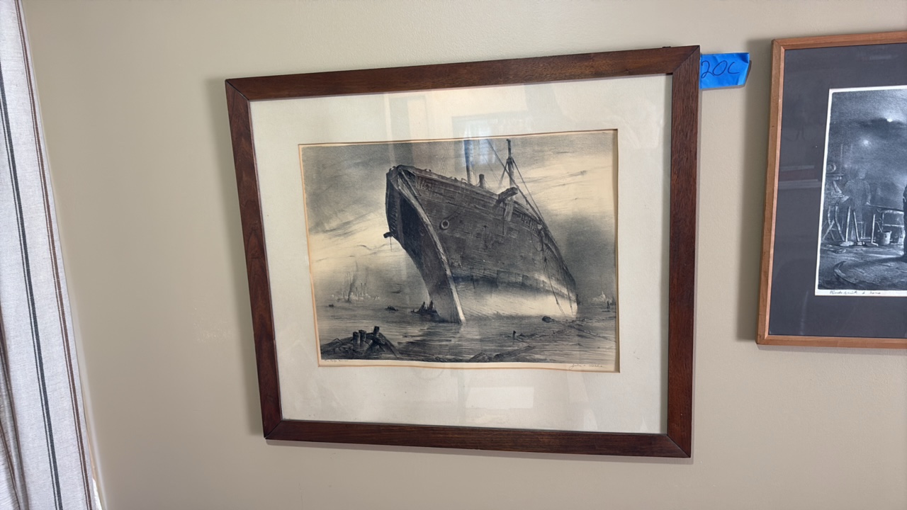 John A. Noble The Cape Horner 32 x 28
