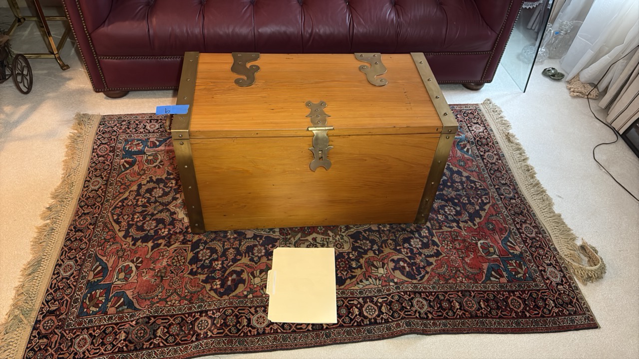 Antique custom handmade chest