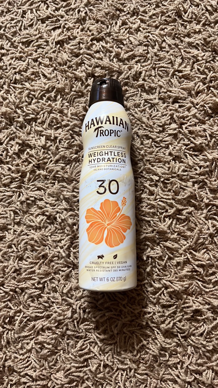 Hawaiian Tropic spf 30 sunscreen 6oz can