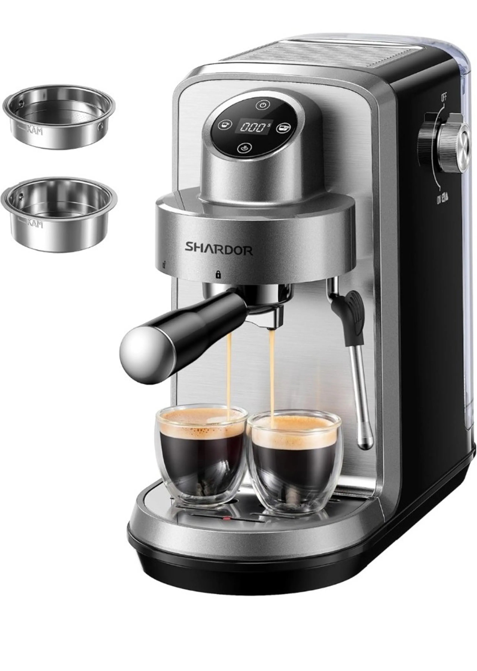 Shardor Espresso Maker and Milk Steamer  Used once