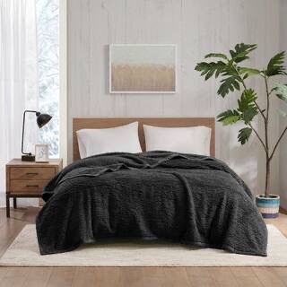 Twin Woolrich Black Polyester Twin Blanket