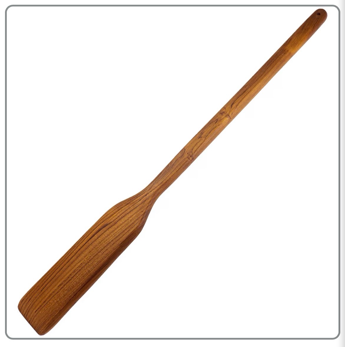 Teak Wood Mixing Paddle (36 Extra Long)  Stir Crawfish Boil, Seafood, Sauces, Jambalaya, Stew, Brewing  Wooden  Retail $50