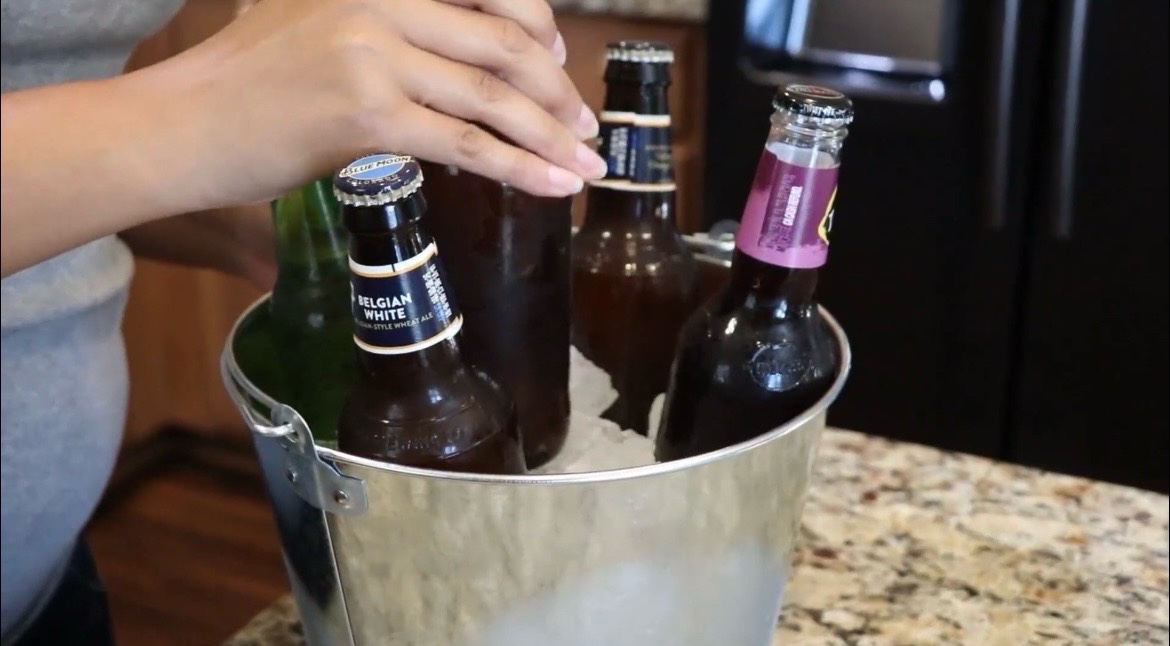 Pack of 2 Galvanized Pail 10L  Beer Bucket, Garden Planter, Snack Pail, 10x10x9.5  inches  Retail $25
