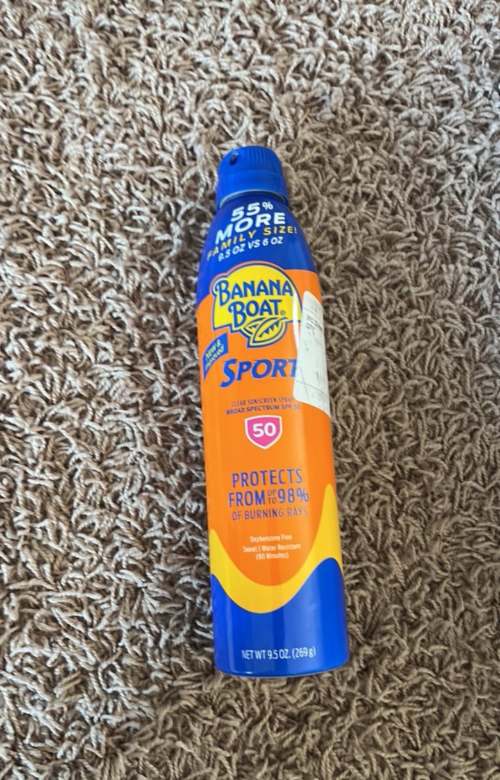Banana Boat 9.5oz 50spf Sport