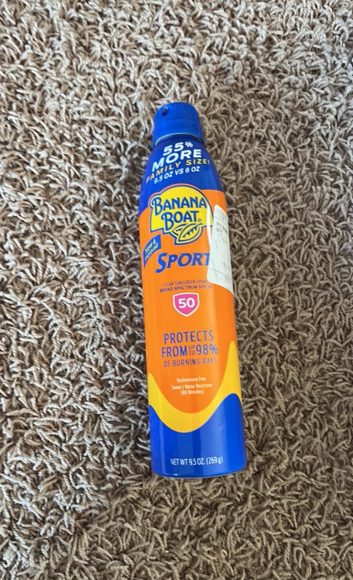 Banana Boat 9.5oz 50spf Sport