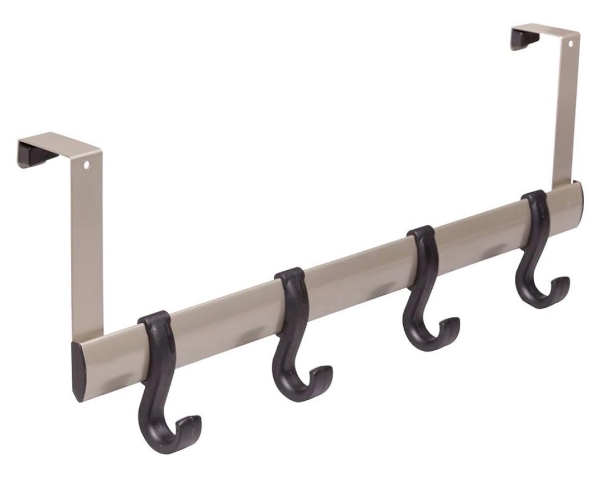 Closet Max Over the Door Garment Rail Space Saver, Hang Clothes Over Your Door