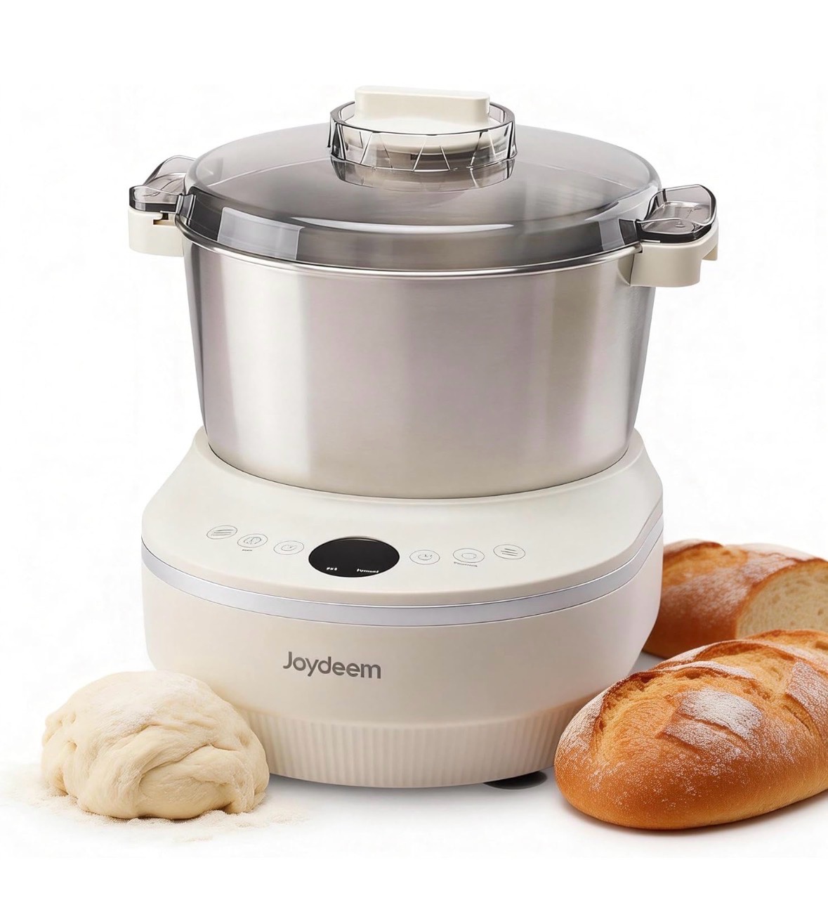 Joydeem HMJ-A701 Electric Dough Maker (7.4Qt) with Ferment Function - Ideal for Bread, Pizza, Sourdough & Dumpling Dough Mixer
