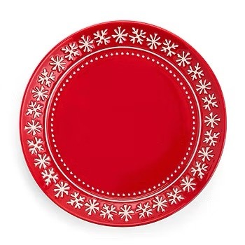 North Pole Trading Co. Noel 4-pc. Stoneware 10 Dinner Plate