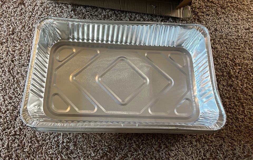 Large Aluminam Pans - pack of 10 - 12x18