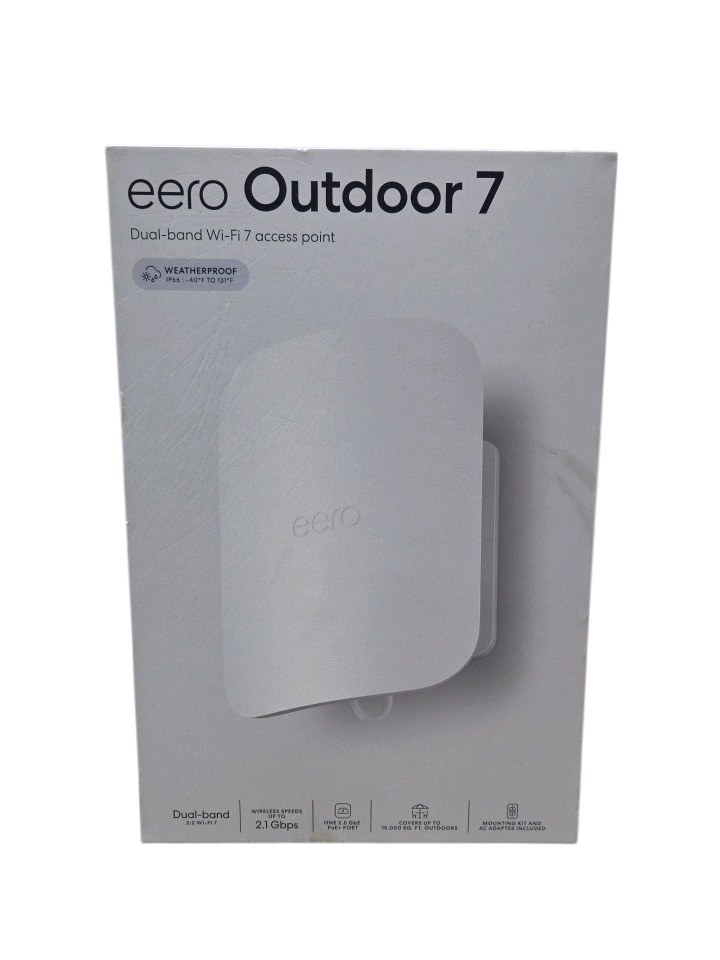 Retail value about $349$399 new. Eero Outdoor 7 Dual-Band Wi-Fi 7 Access Point