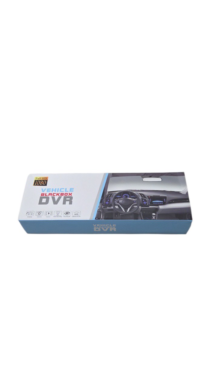 Full HD 1080 Vehicle Blackbox DVR Rearview Mirror Camera Kit