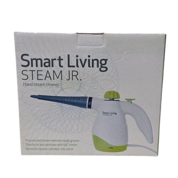 Retail value about $60$80 new. Smart Living Steam Jr. Hand Steam Cleaner With Attachments and Box