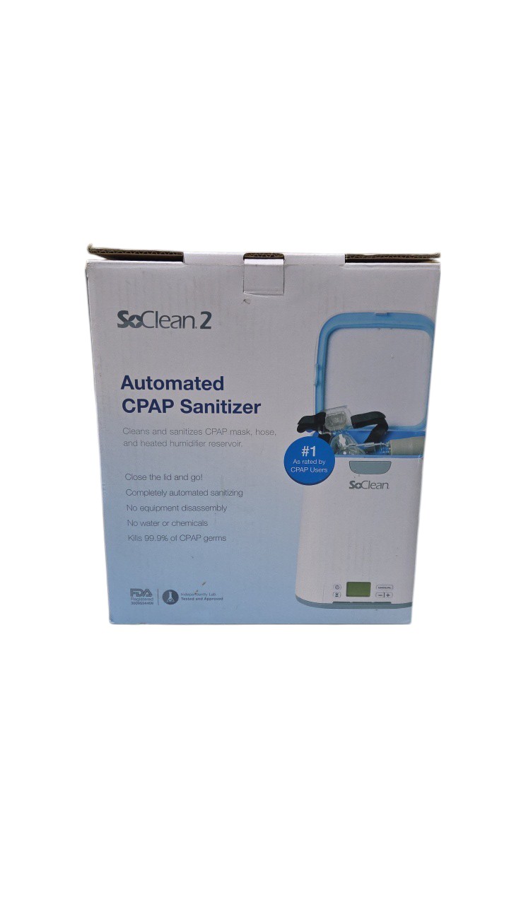 Retail value originally about $250$300 new SoClean 2 Automated CPAP Sanitizer With Box, Power Supply and Manual
