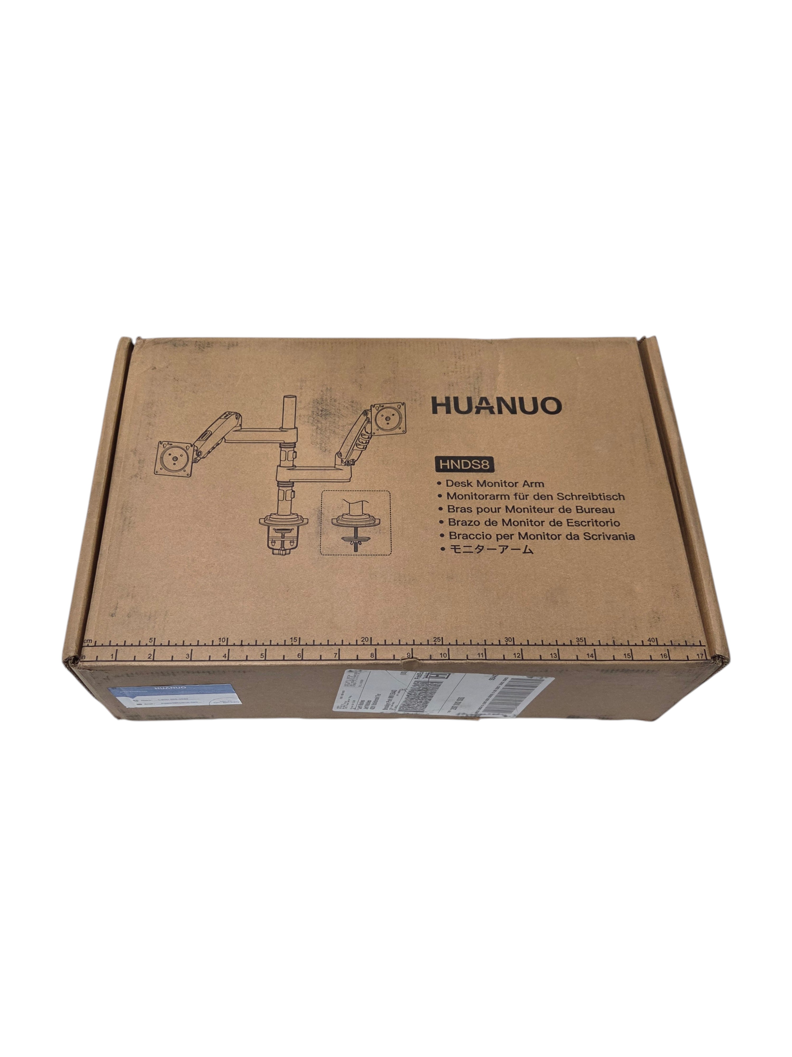 Retail value about $70$100 new. HUANUO HNDS8 Dual Monitor Desk Arm Mount - VESA 75x75  100x100