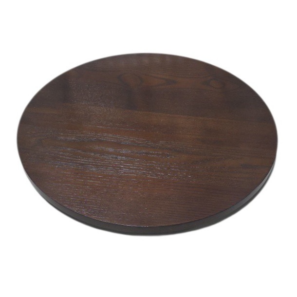 Ferrara Lazy Susan 21 Round Wood Finish Turntable  Item 2721-LZSSN