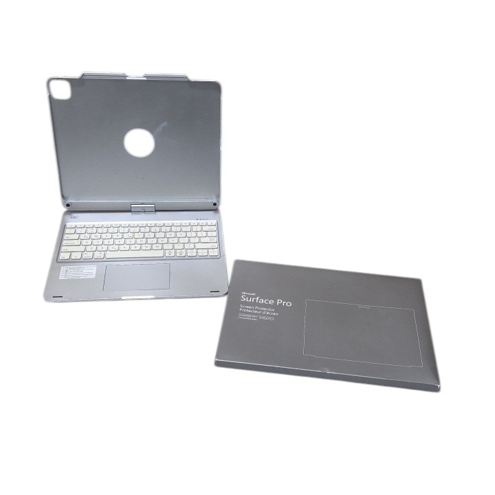 Microsoft Surface Pro 3 Screen Protector & Tablet Wireless Keyboard Case Lot