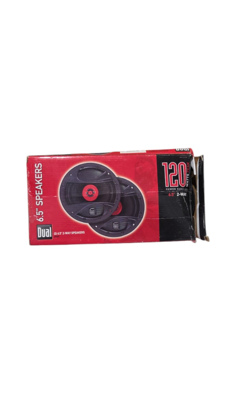 Dual XP65i 6.5 2-Way Car Speakers Pair 120W Peak