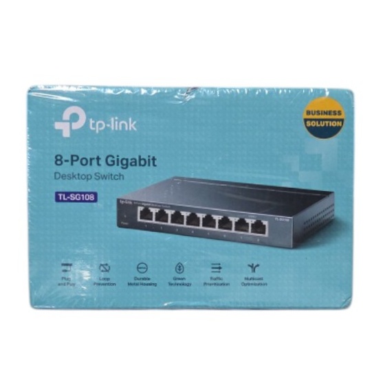 Sealed TP-Link TL-SG108 8-Port Gigabit Desktop Switch