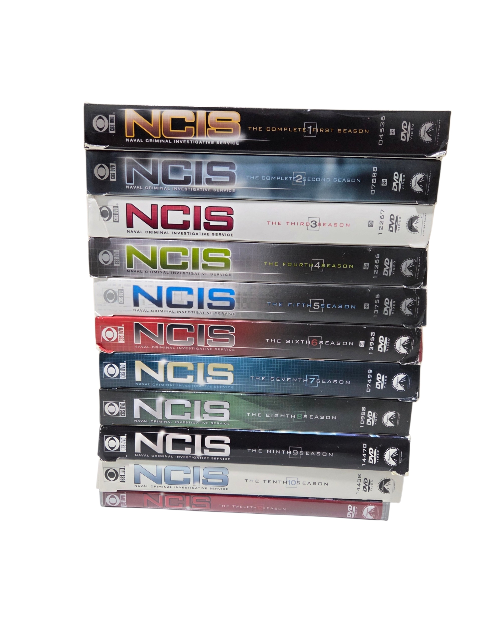 NCIS DVD Box Set Lot Seasons 1-10 & 12