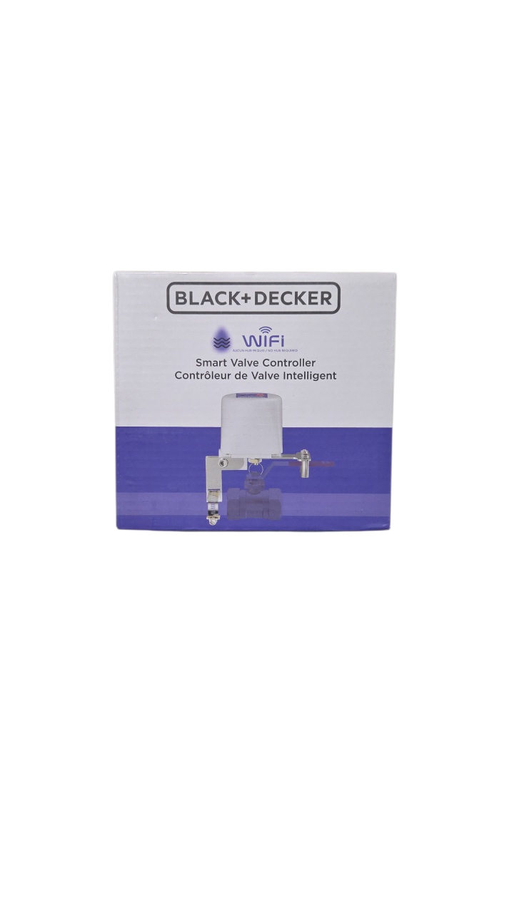 Retail value about $60$100 new. BlackDecker Smart WiFi Valve Controller Sealed Box Water Gas Irrigation Shutoff