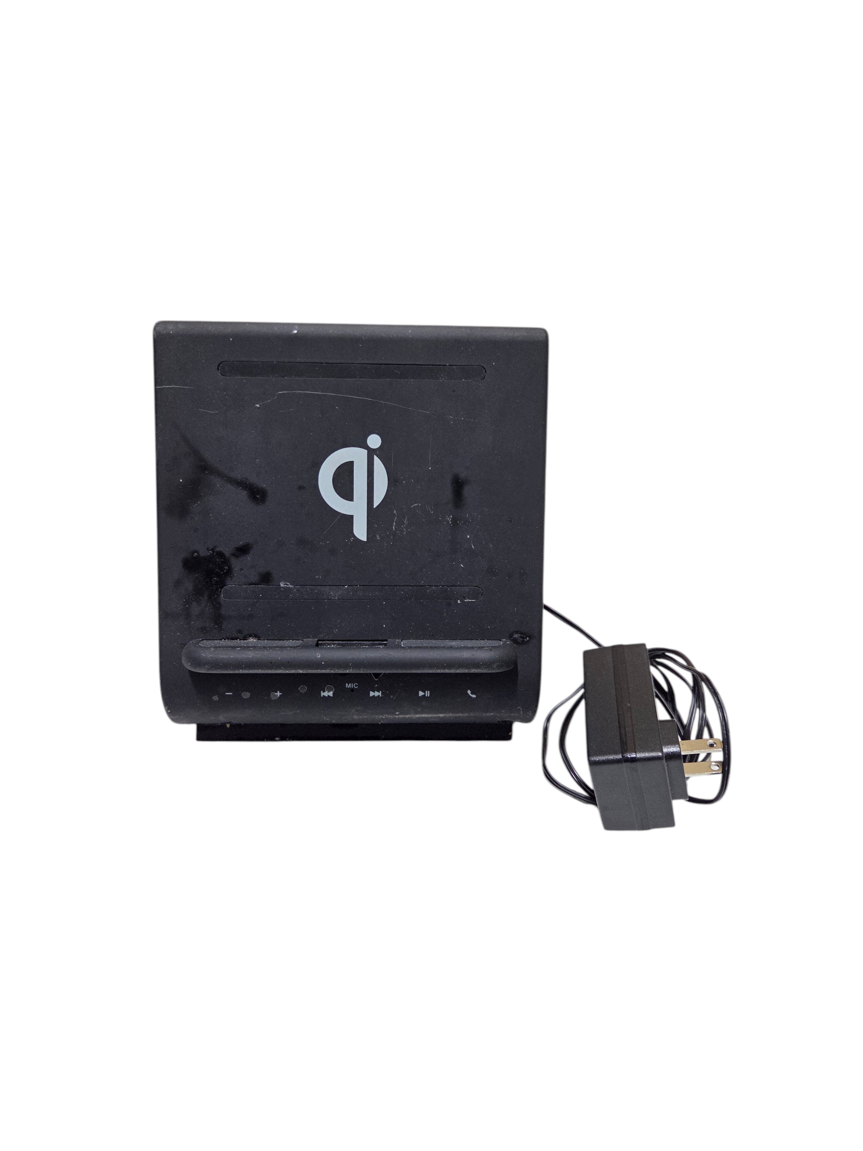 Azpen D108 Qi Wireless Charging Dock Speaker Stand With Power Adapter