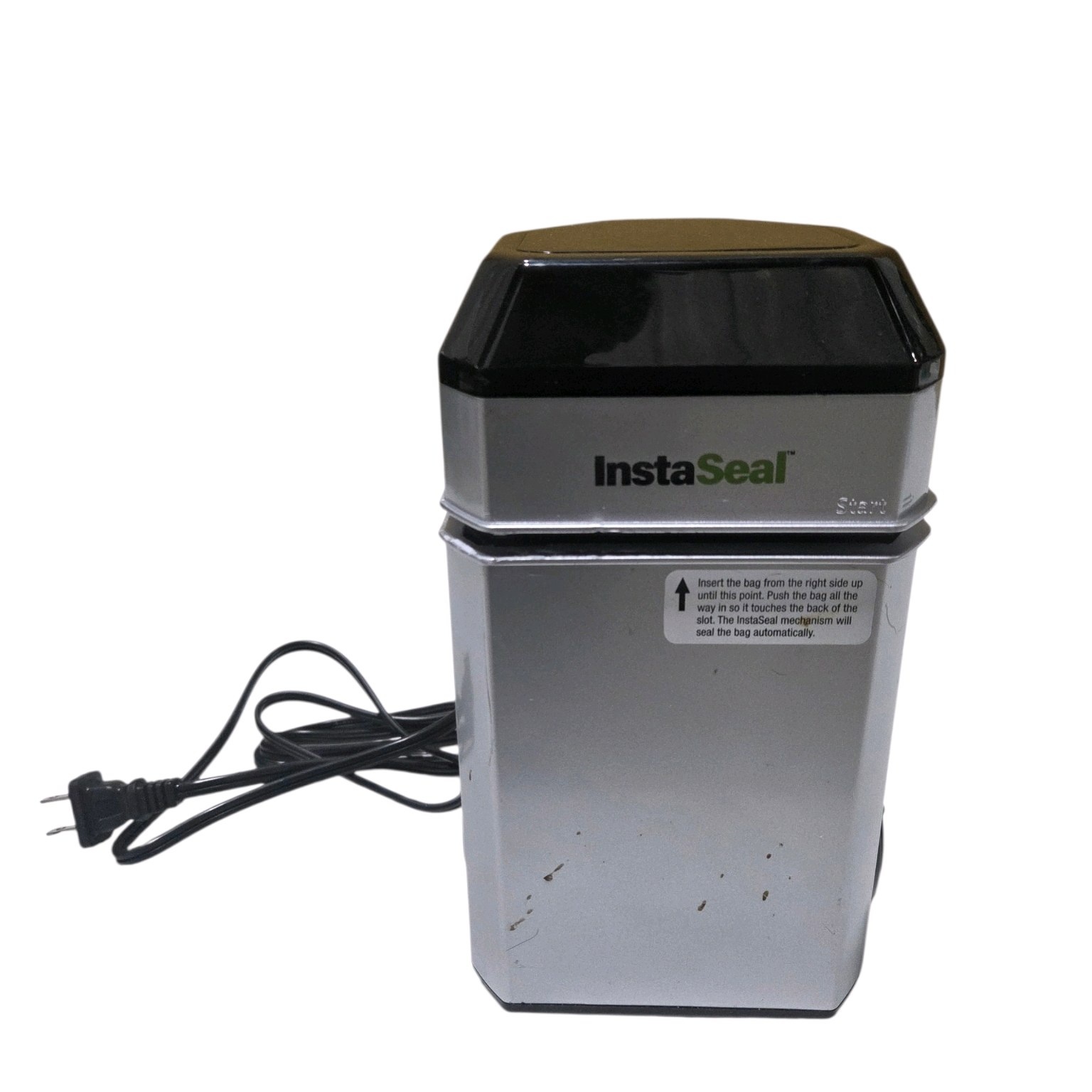 InstaSeal 6029 Vacuum Sealer Food Saver Machine w Power Cord - Powers On