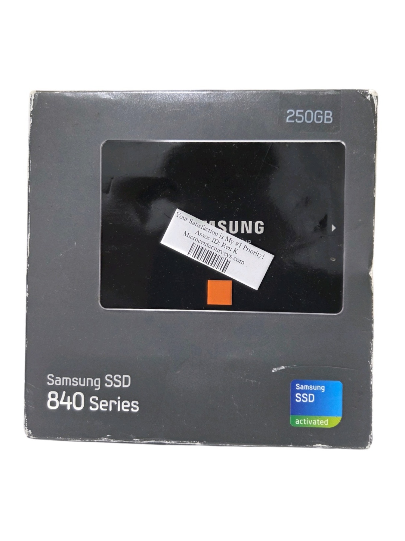 Samsung SSD 840 Series 250GB SATA 2.5 Solid State Drive Box MZ-7TD250BW