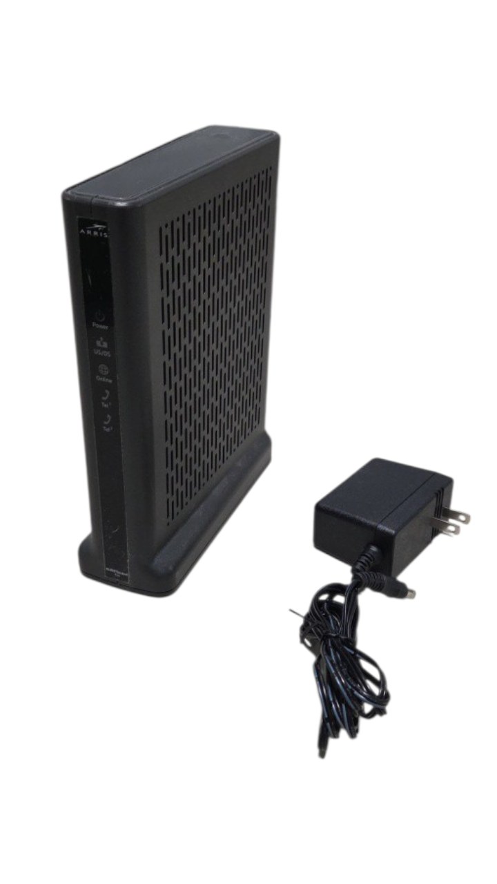 Arris Surfboard T25 DOCSIS 3.1 Cable Modem with Voice Ports  Power Adapter Included
