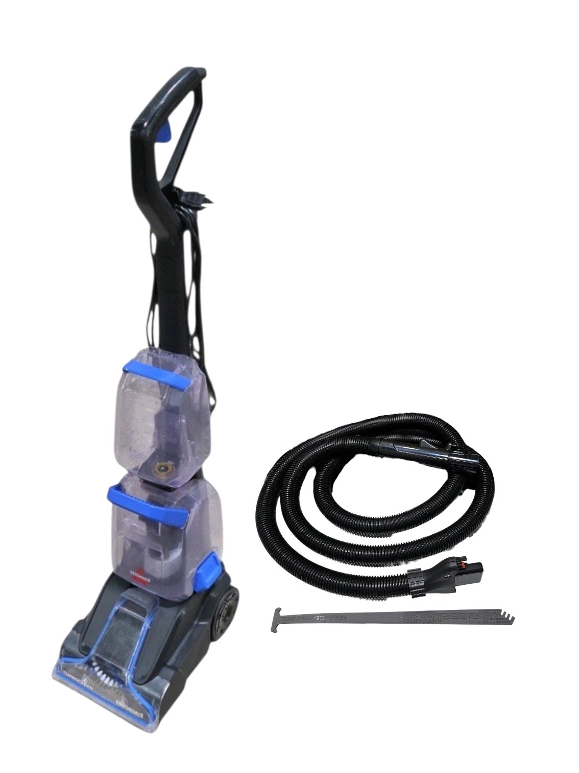 Retail price $123.99 Bissell Upright Carpet Cleaner Extractor Machine Blue Black MODE  3952
