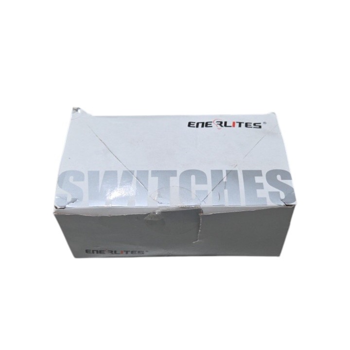 9 Pack Decorator Lighted Switches 91160-W10P Single Pole Push-In Side Wired White Open Box