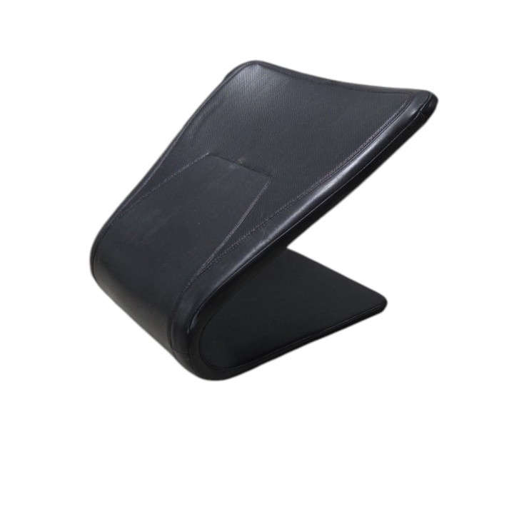 Ready Rocker Black Portable Back Rest Floor Rocker Seat