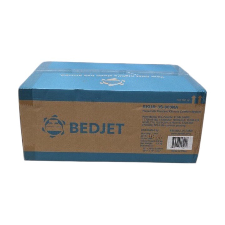 Retail newMSRP $699 BedJet 3S-800NA Forced Air Personal Climate Comfort System  Sealed Box