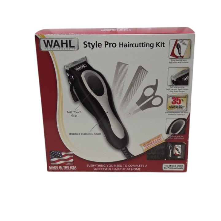 Wahl Style Pro 19-Piece Haircutting Kit Open Box