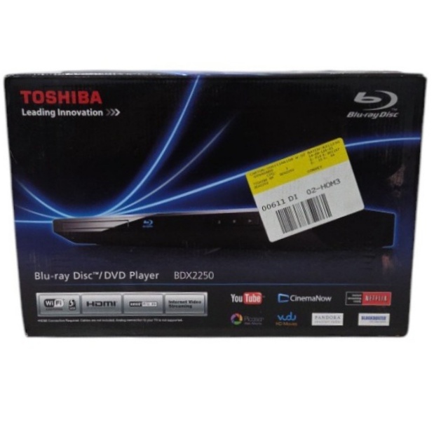 Toshiba BDX2250 Blu-ray Disc DVD Player