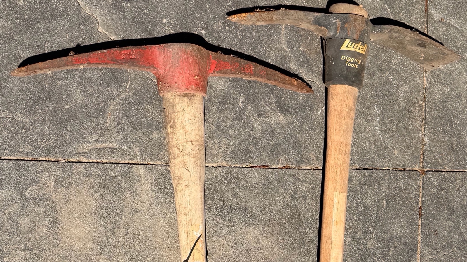 Heavy Duty Pickaxe & Mattock Lot  Ludell Digging Tool Set  Yard, Landscaping & Breaking Ground