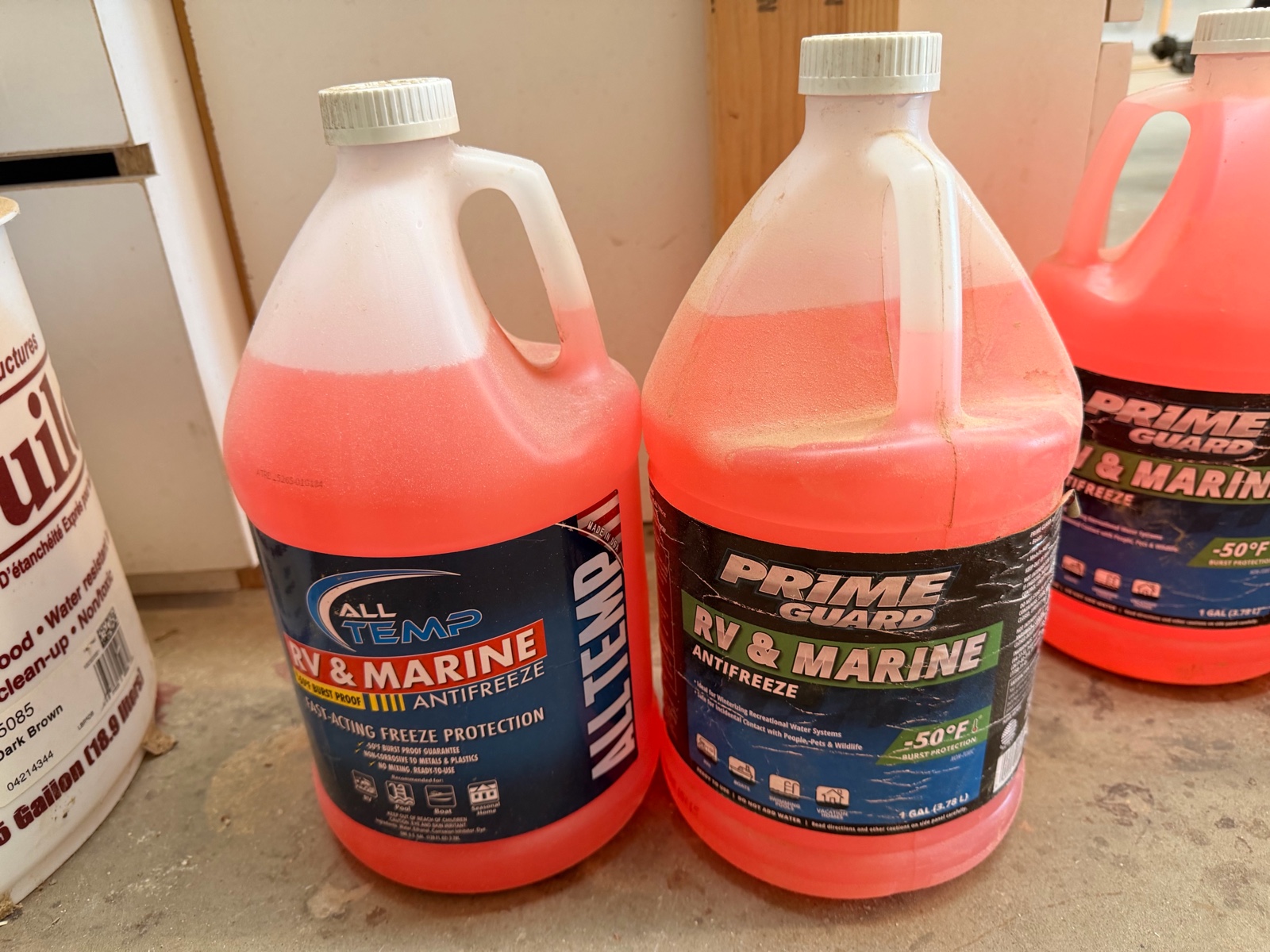 Lot of 2 Boat & RV Anti Freeze