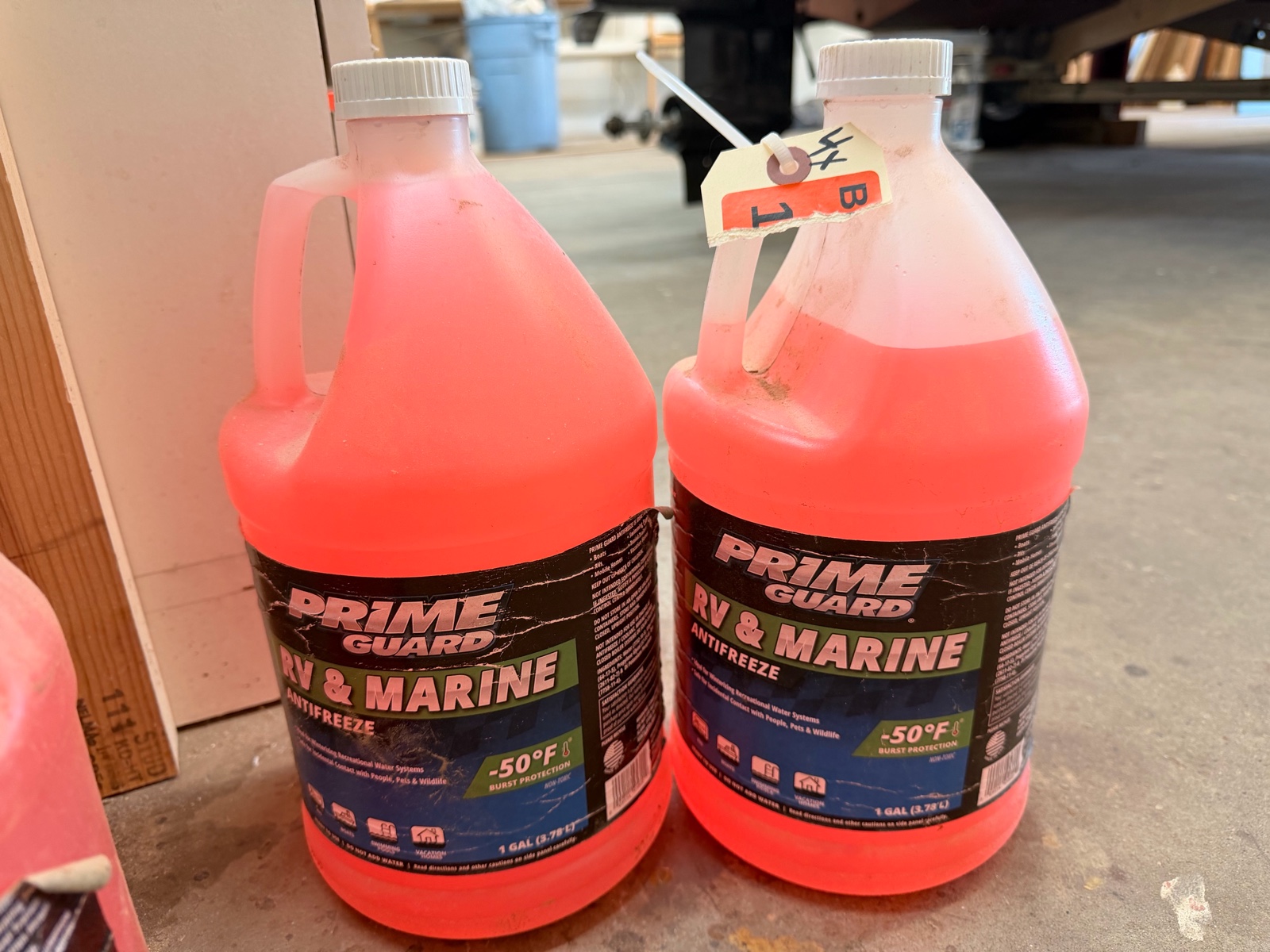 Lot of 2 Anti Freeze for Boat & RV