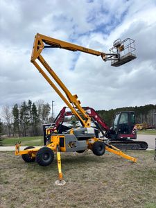 2021 Haulotte 45xa Kubota Engine / Generator Gasoline Drivable 4x4 Articulating Boomlift