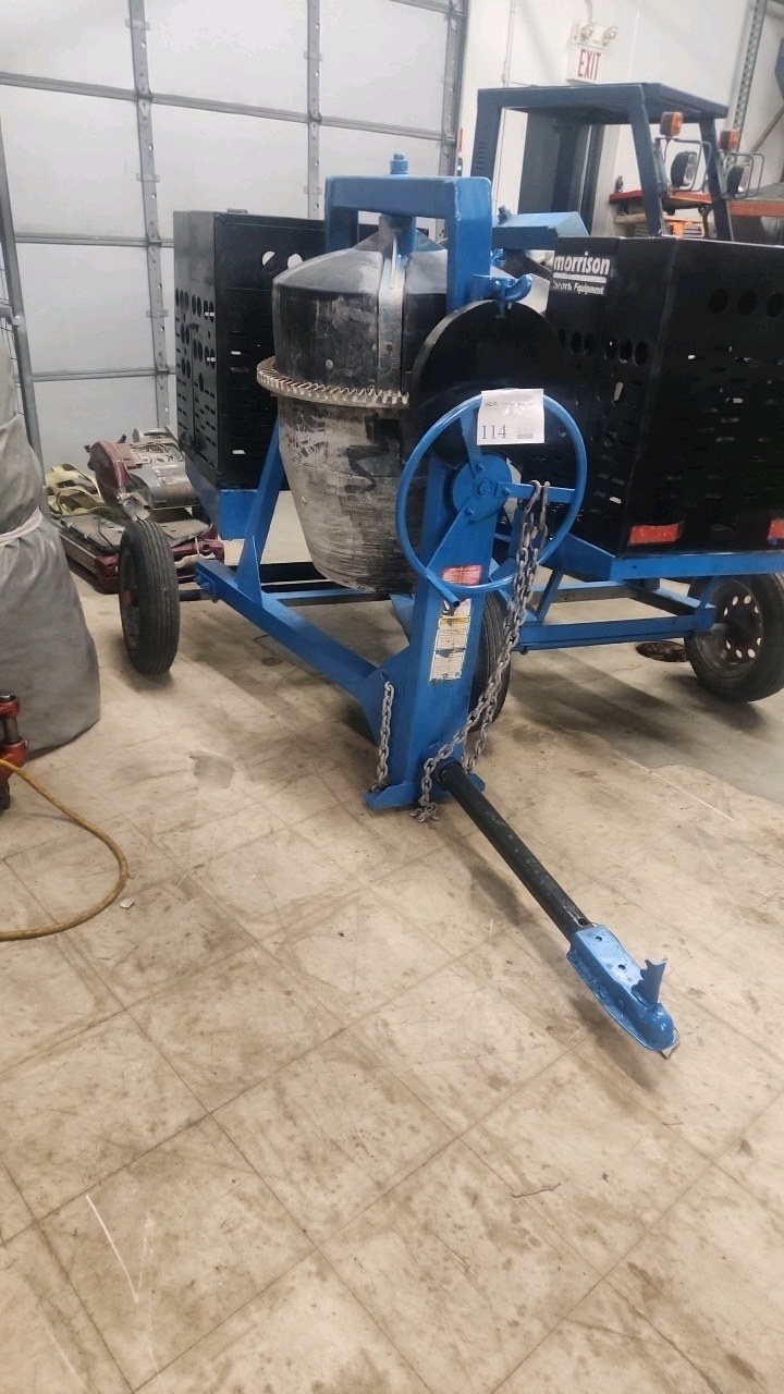 Towable Cement Mixer with Honda GX160 Power