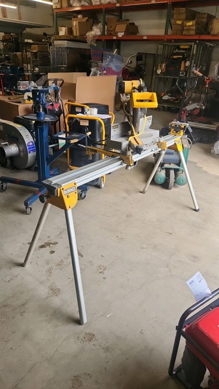 Miter Saw with Stand