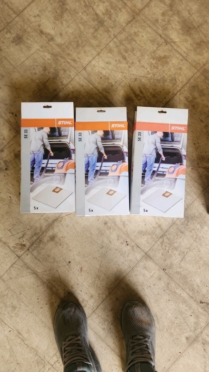 Lot of (3 Boxes) Stihl� SE33 Filter Bags