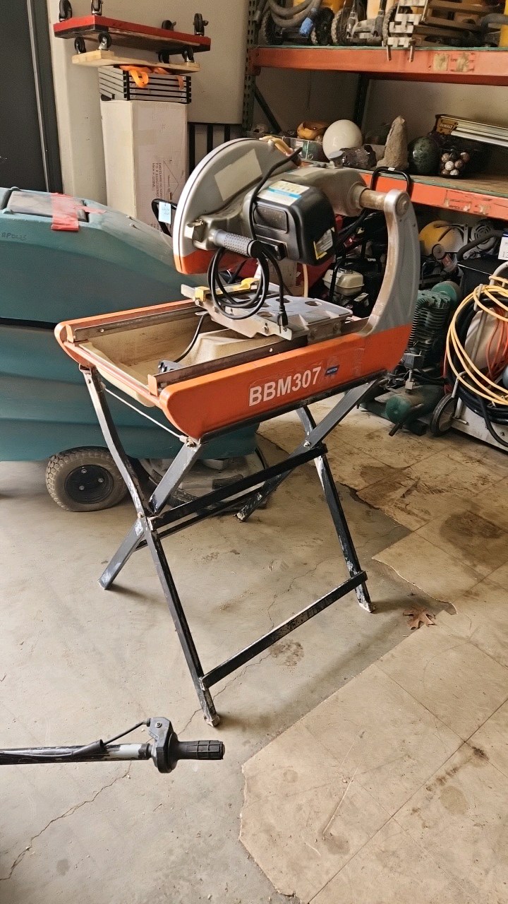 Norton BBM307 Tile Saw with Portable Stand