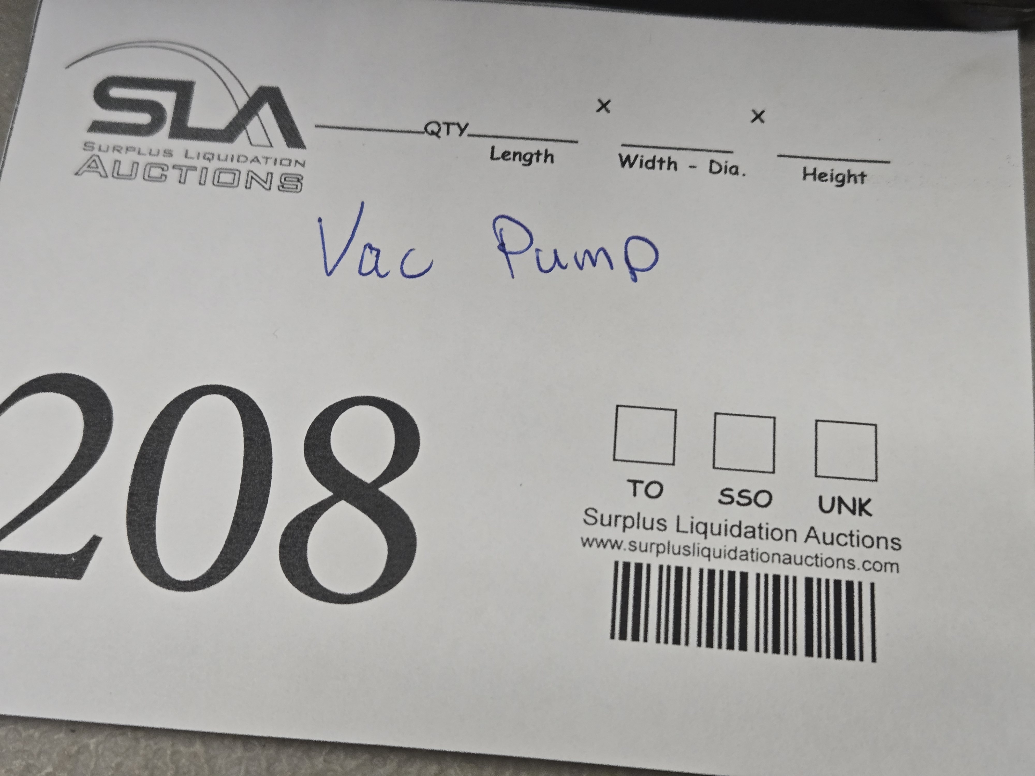 Vac Pump