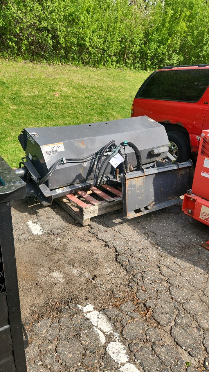 Edge Attachments Skidsteer Broom Attachment
